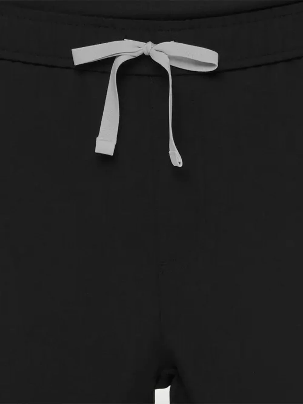 Figs Black Men's Technical Collection Jogger with Gray Drawstring L